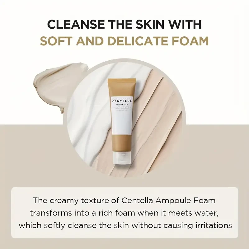 Madagascar Centella Ampoule Foam Cleanser