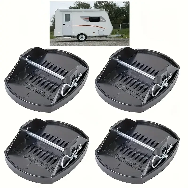 4pcs Universal RV Jack Pads