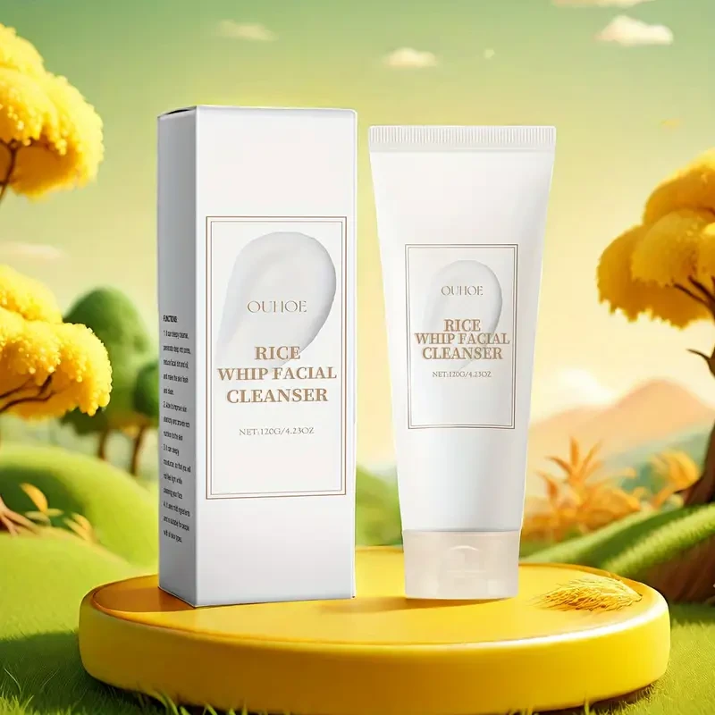 OUIHOE 120g Rice Facial Cleanser