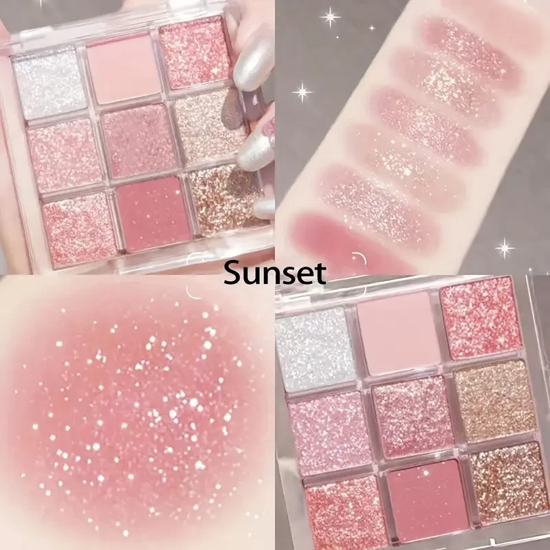 K'APEINE 9-Color Starry Sky Eyeshadow Palette