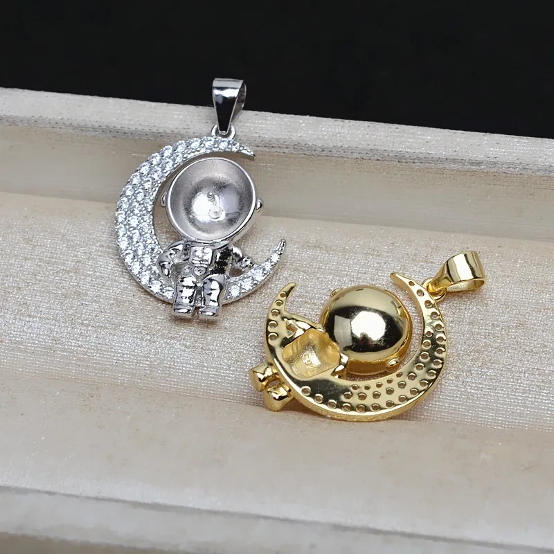 Handmade Diy Accessories Astronaut Shape Pendant