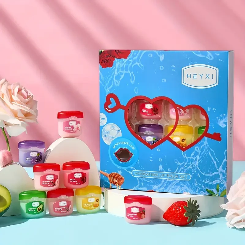 Moisturizing Lip Balm Set for Daily and Night Use