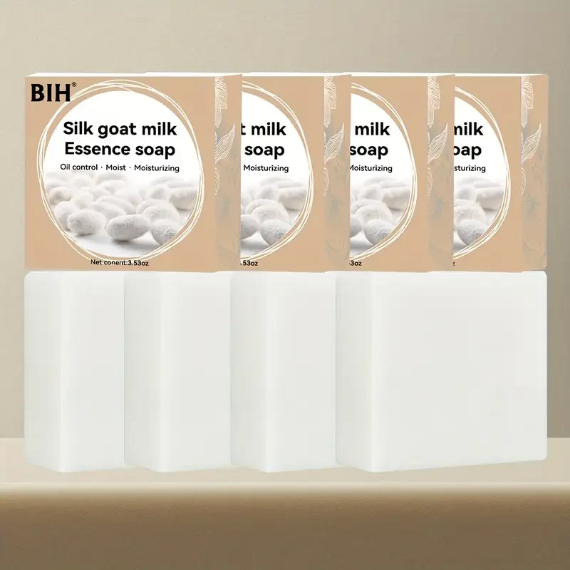 4-Pack BIH Goat Milk Essence Soap