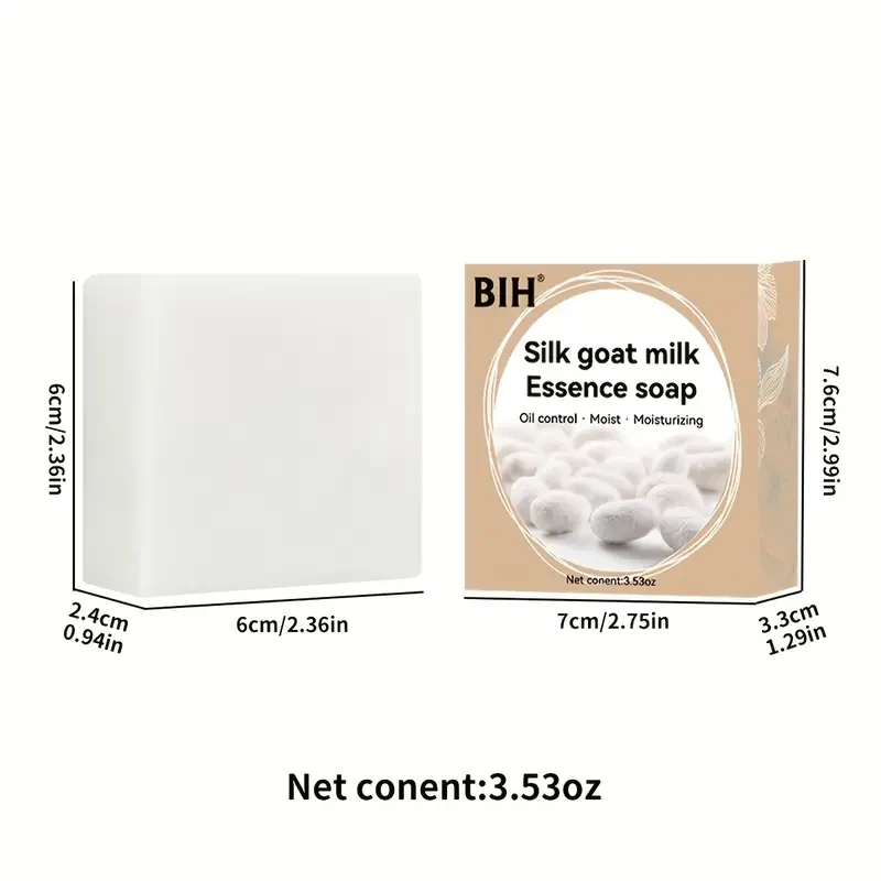 4-Pack BIH Goat Milk Essence Soap