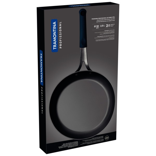 Professional Induction Iron Skillet Frying Pan 30cm - Tramontina
