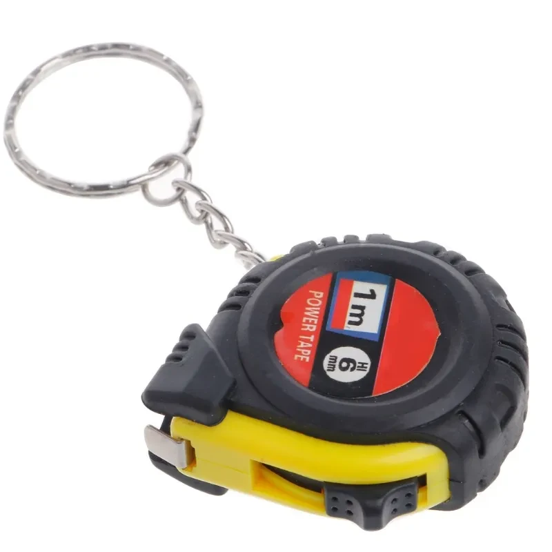 Retractable Ruler And Tape Measure Key Chain