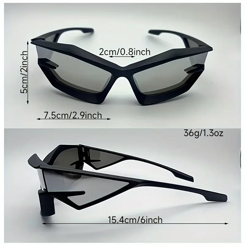 Polygonal Sports Glasses for Men