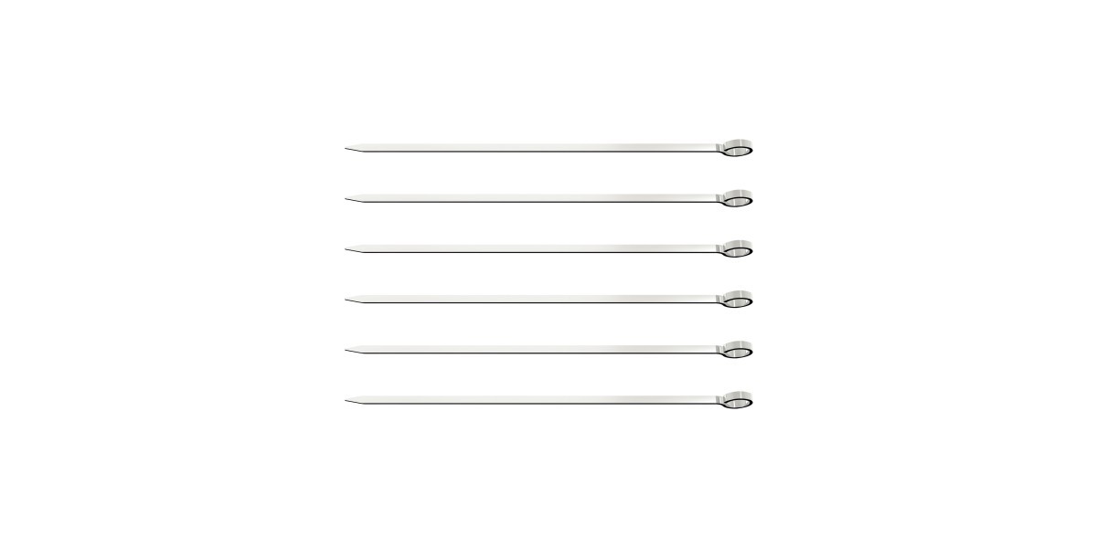 Churrasco Skewer 20cm 6 Piece Set - Tramontina