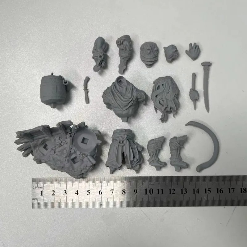 1/24 Scale Resin Tiger Warrior Fantasy Model Kit