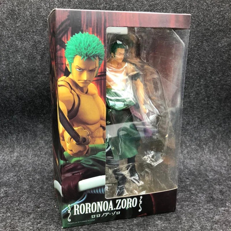 Anime One Piece 18cm BJD Roronoa Zoro Moveable Joints PVC Action Figure