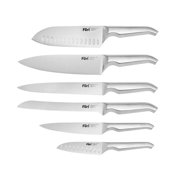 Pro Duo-Angled Knife Block Set 7 Piece - Furi