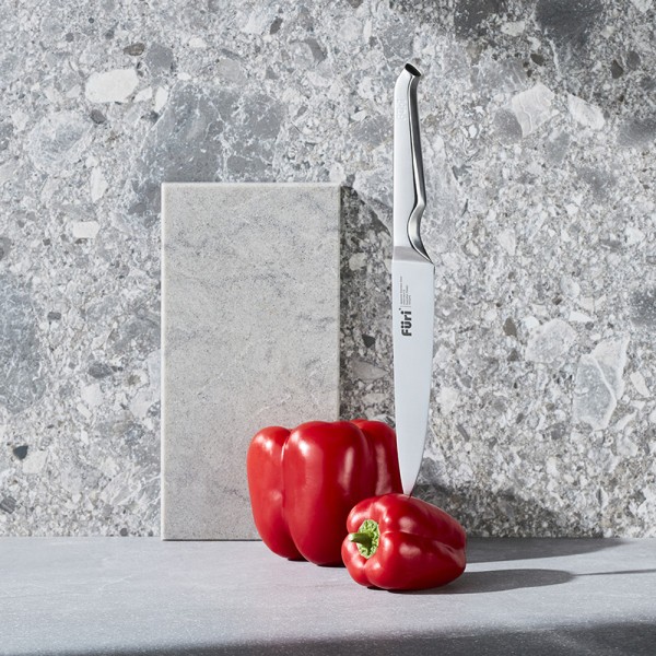 Stone Knife Block Flint Terrazzo Set 6 Piece - Furi
