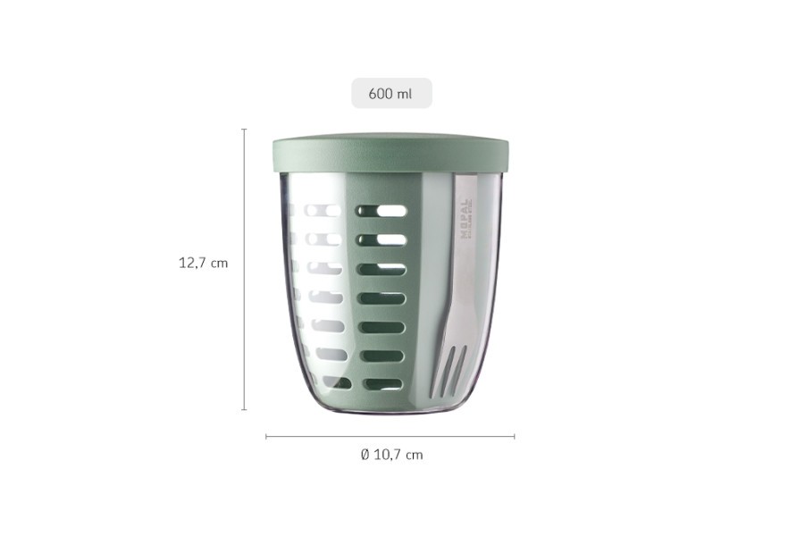 Fruit & Veggie Ellipse Nordic Sage  - Mepal