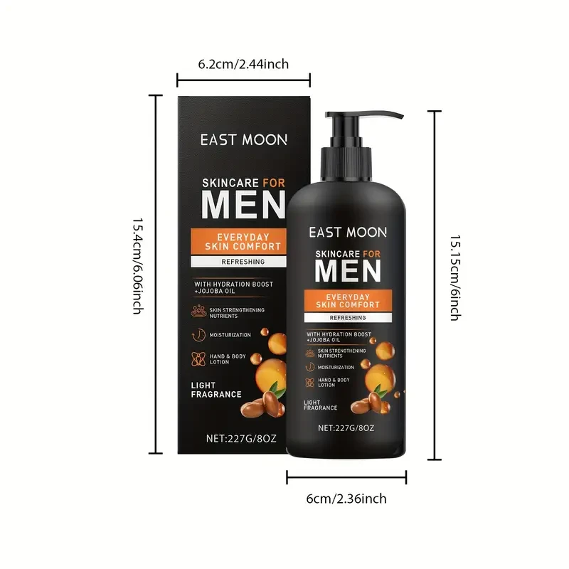 East Moon Men's Hydrating Body Lotion