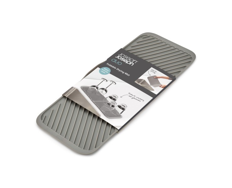 Foldable Draining Mat (Grey) - Joseph Joseph Duo