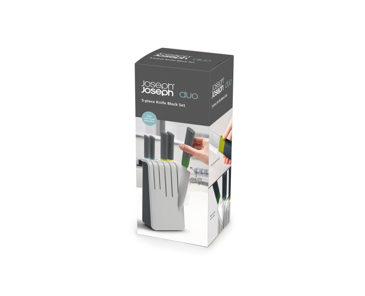 5-piece Knife Block Set  - Joseph Joseph Duo