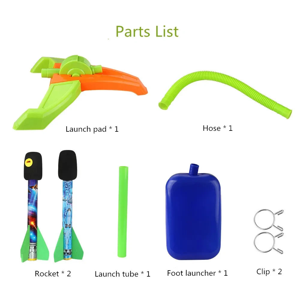 Children's sports toy aerodynamic rocket