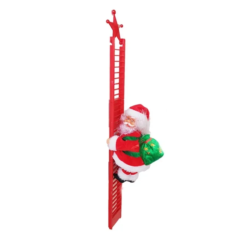 Electric Ladder Santa Claus Toy