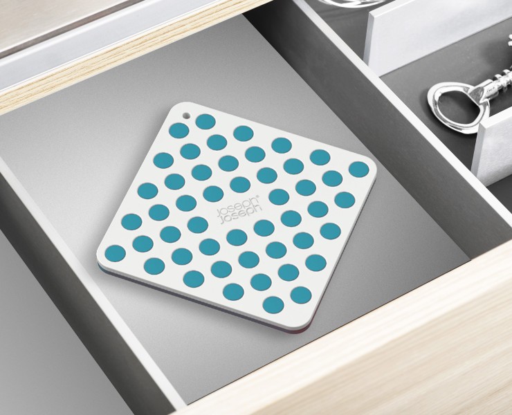 2pc Silicone Trivets (Opal/Stone)  - Joseph Joseph Duo