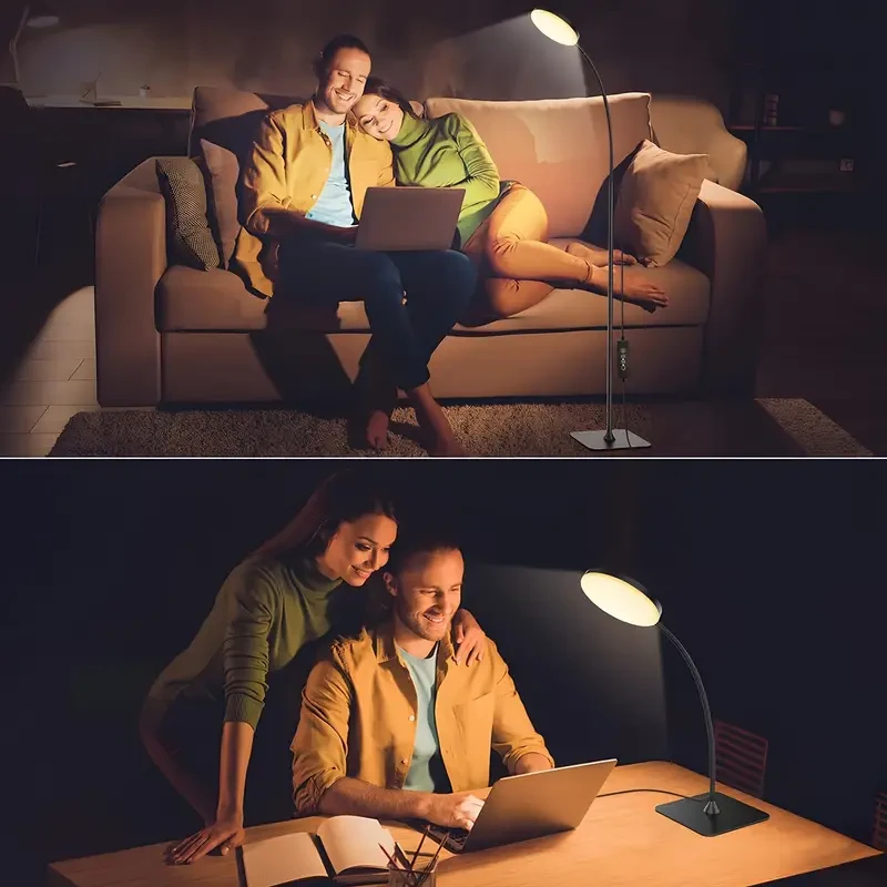 1pc Modern Adjustable Color Temperature LED Floor Lamp