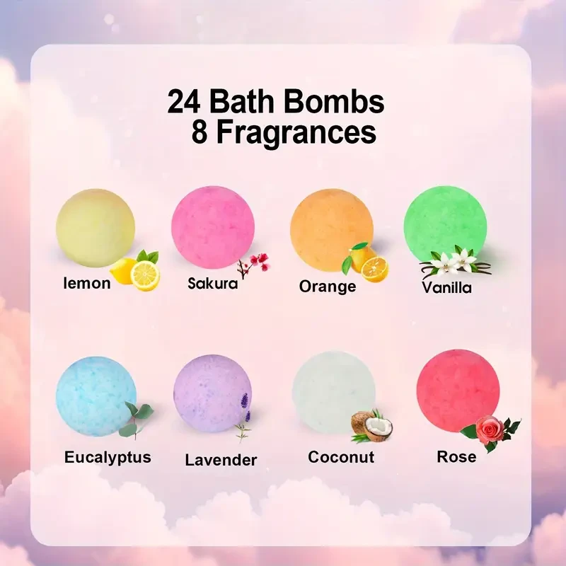 Bath Bombs Gift for Women