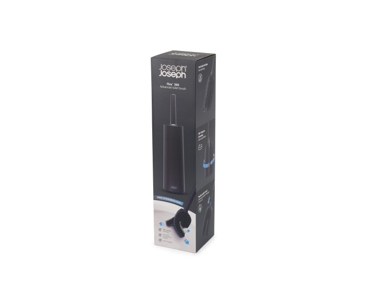 Flex Toilet Brush - Black - Joseph Joseph