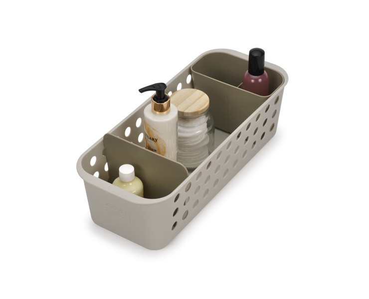 EasyStore Slimline Bathroom Storage Basket - Joseph Joseph