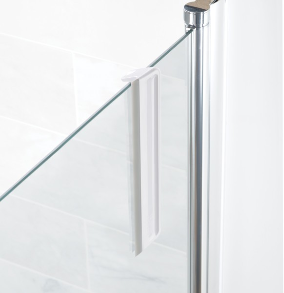 EasyStore Compact Shower Squeegee - Grey/White - Joseph Joseph