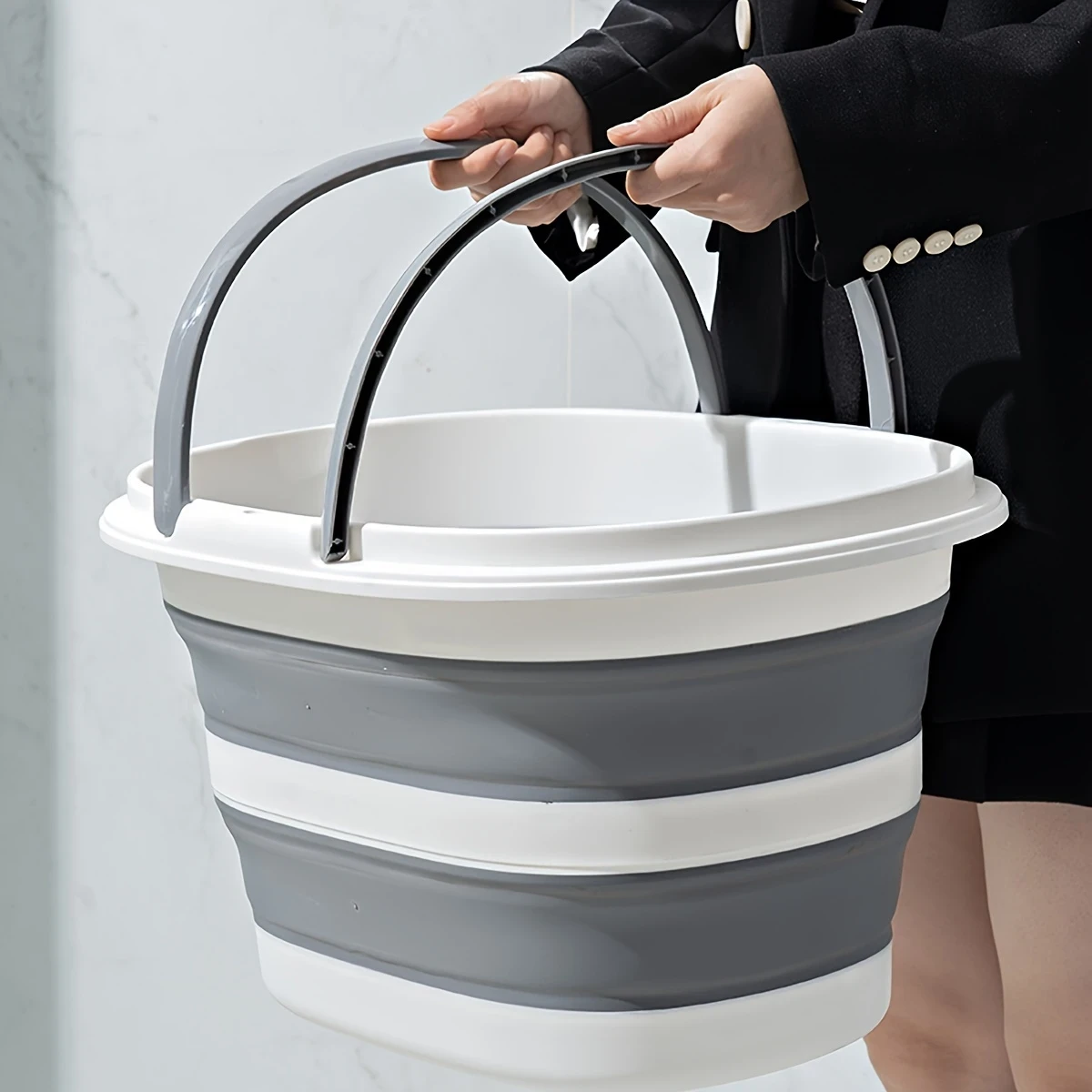 Large Capacity Folding Bucket