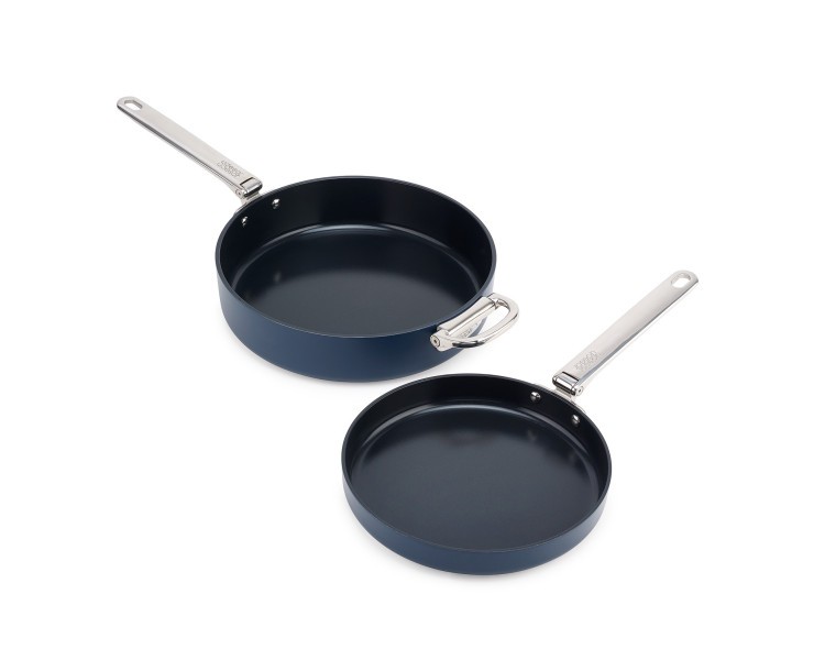 Space 2 Piece Non-Stick Induction Frying Pan Set - Joseph Joseph