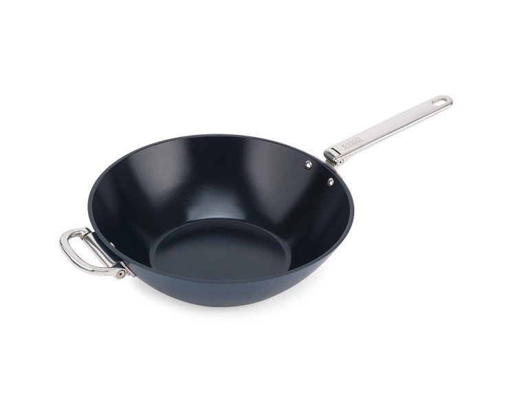 Space 32cm/12.5'' Non-Stick Induc tion Wok - Joseph Joseph