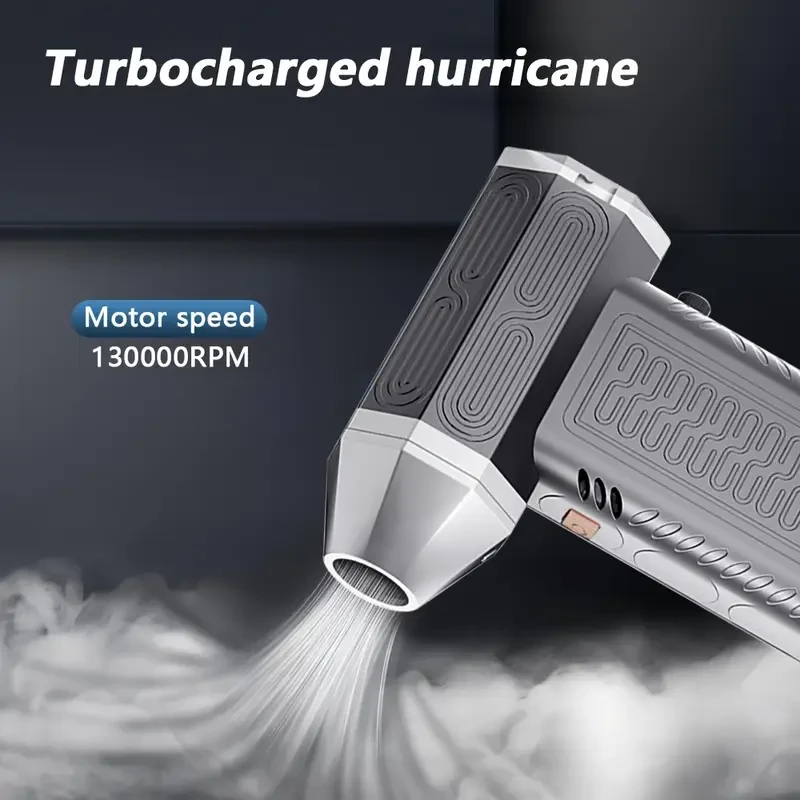 Portable High-Speed Brushless Motor Fan with Accessories