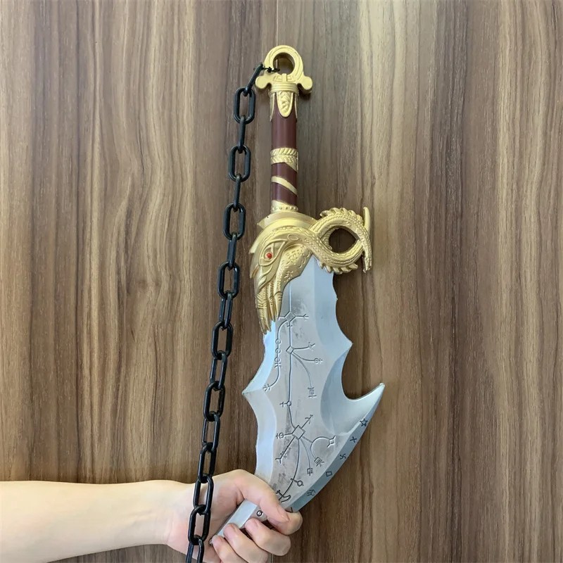 God of War 4 Athena Blade Tomahawk Chained Cosplay Axe Prop