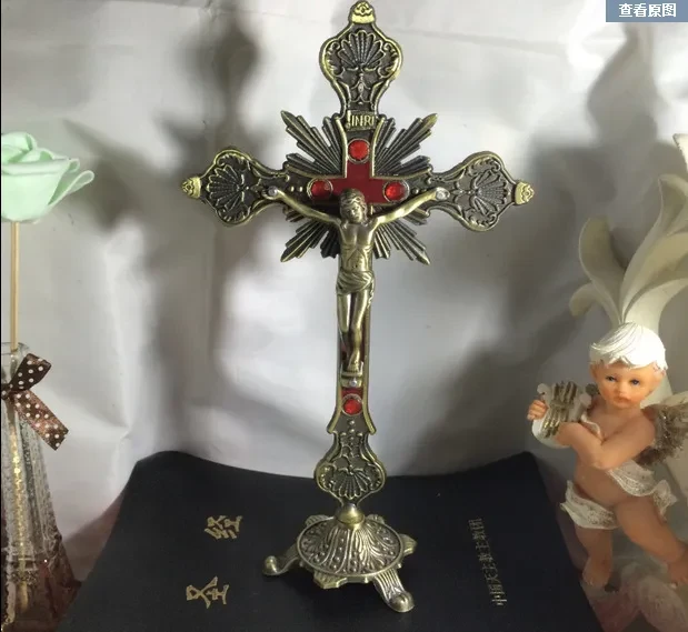Baroque Ornaments Of Jesus Crucifixion
