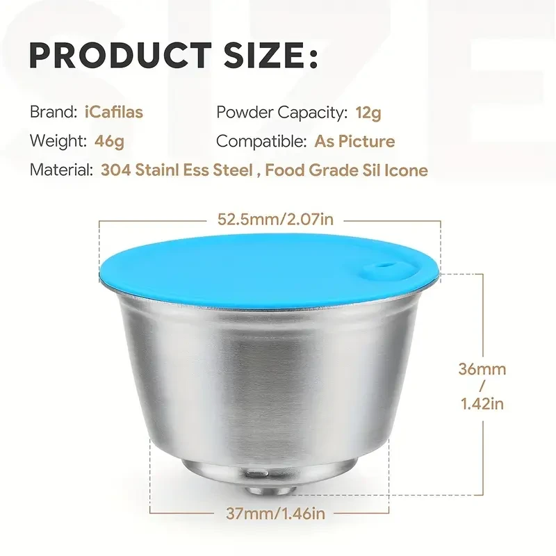 Stainless Steel Reusable Coffee Pods