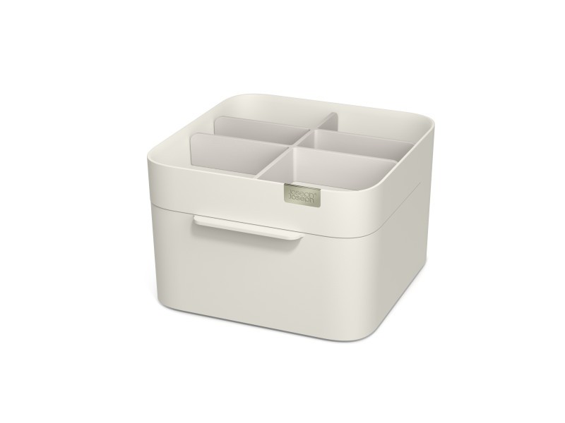 Viva Cosmetic Organiser with Drawer - Shell - Joseph Joseph