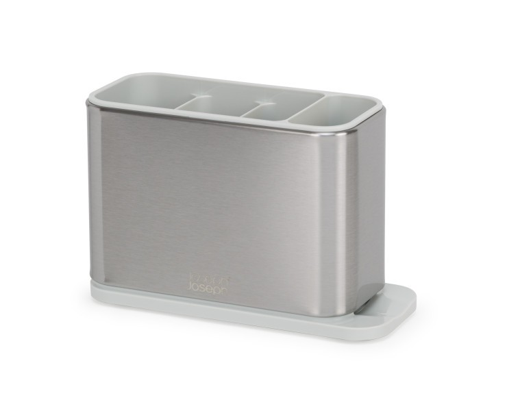 Surface Cutlery Drainer Stainless Steel - Stone - Joseph Joseph