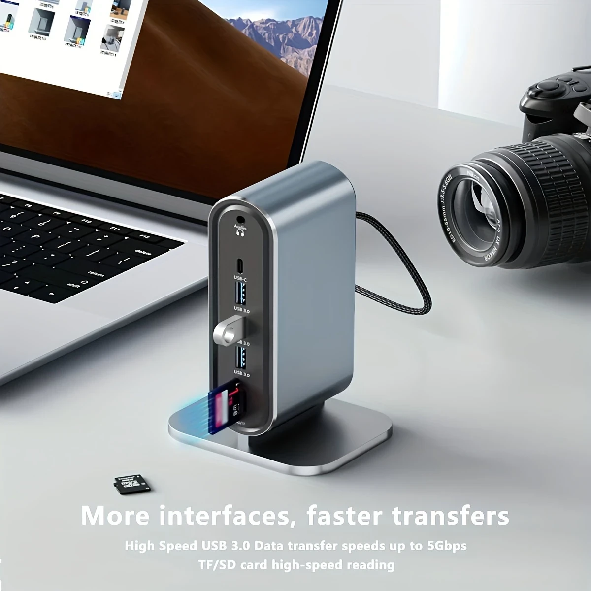WOWSSYO - 12-in-1 USB C Hub Adapter