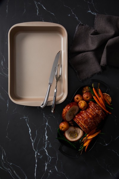 Ceramabake Roasting Dish 39x29.5x6cm  - Stanley Rogers