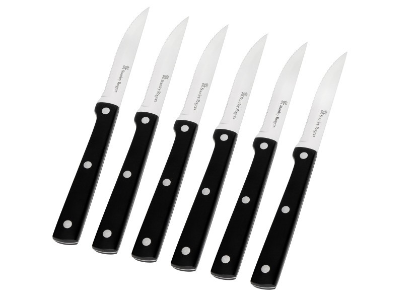 Bistro Steak Knives 6 Piece Set - Stanley Rogers