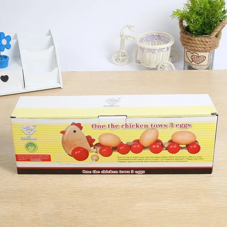 Baby Educational Wooden Drag Toy