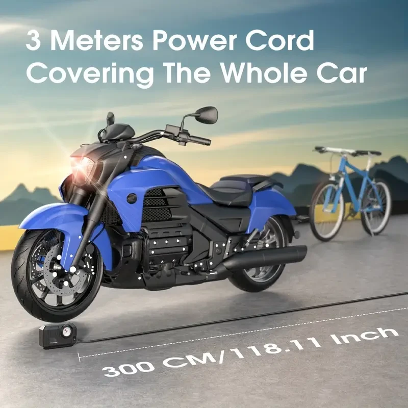 1pc CaRSun Portable Air Compressor Pump