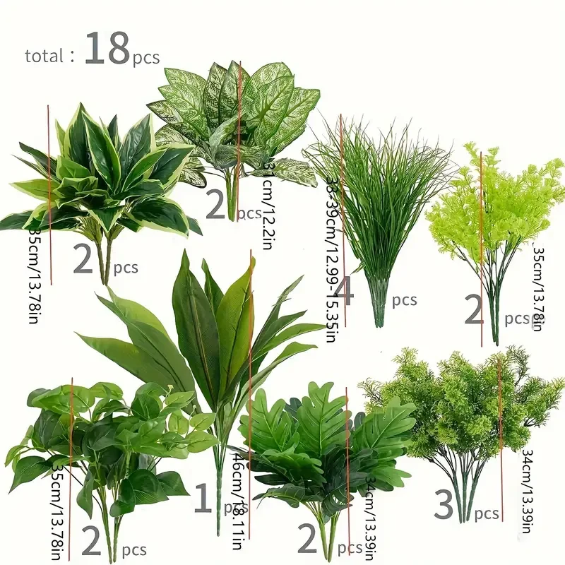 Outdoor Artificial Boxwood Anti UV Pseudo Stem Plants