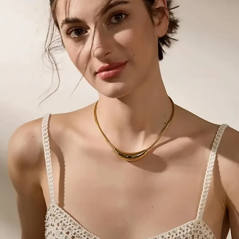 SENLANSP Elegant French-Inspired 18K Gold