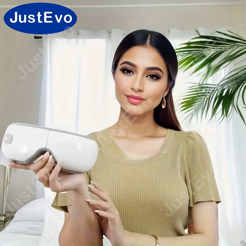 JustEvo Rechargeable Eye Mask with Heat & Music