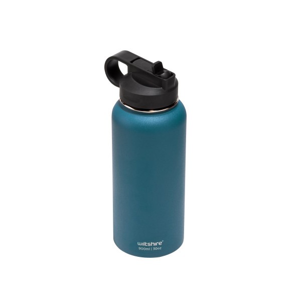 Stainless Steel Bottle Teal 900ml - Wiltshire