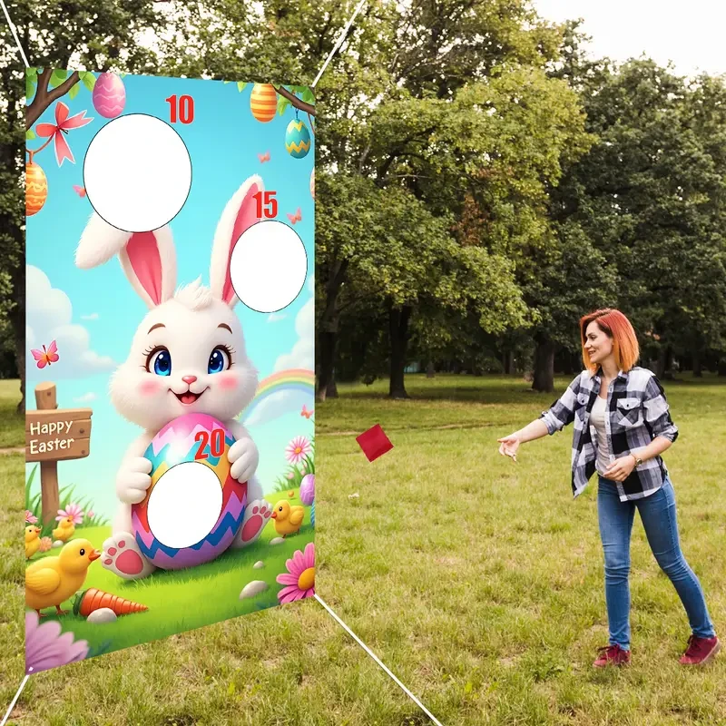 Easter Bunny Fabric Toss Game