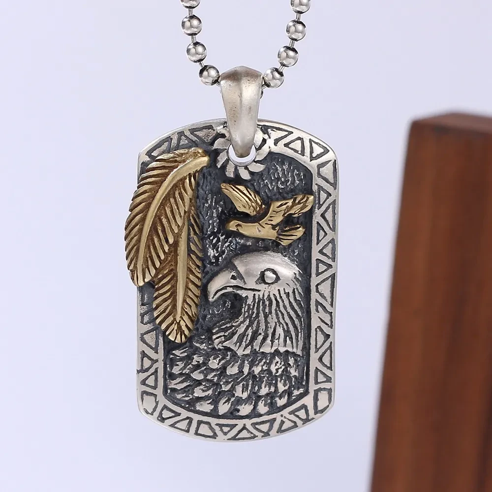 Vintage Hip Hop Men's Eagle Pendant