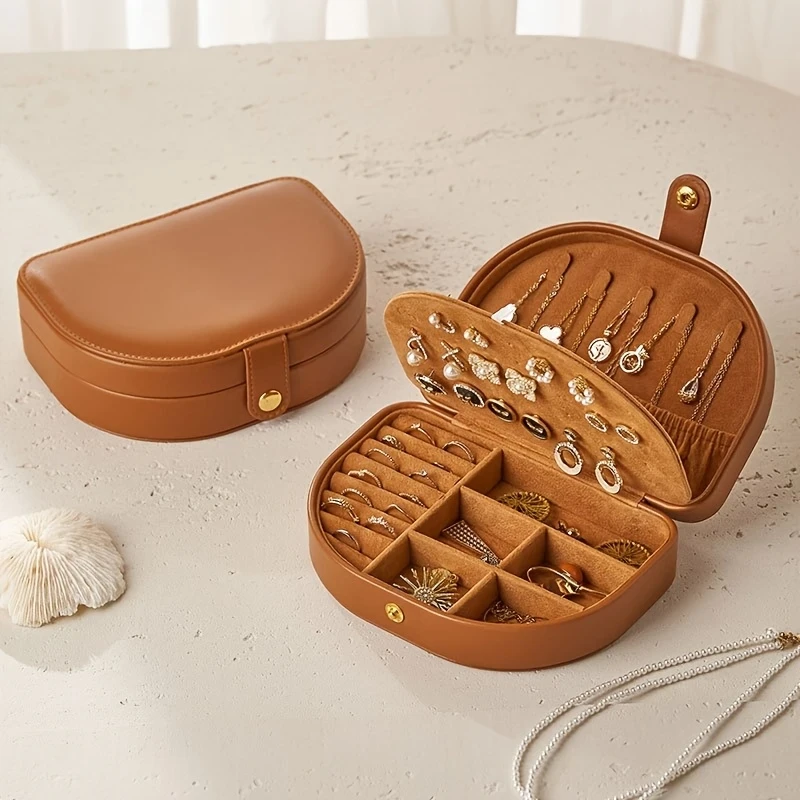 PU Retro High-end - Jewelry Storage Box