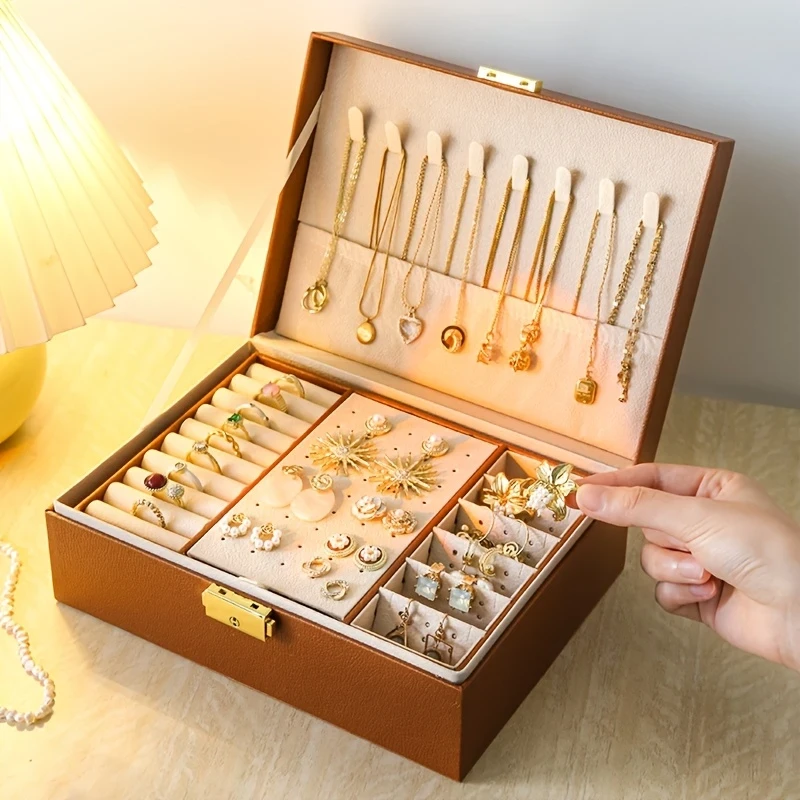 Women's High-end Luxury Jewelry Storage Box
